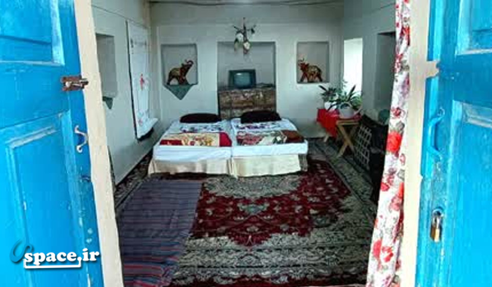 نمای داخلی اتاق دریاهو اقامتگاه سنتی خان بزرگ - شاهرود - روستای ابر